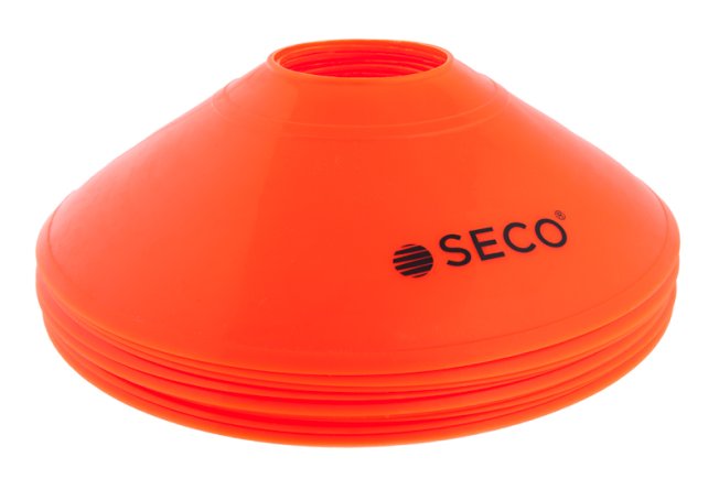 Набор фишек (30 шт) для тренировки SECO 3 цвета с сумкой и подставкой