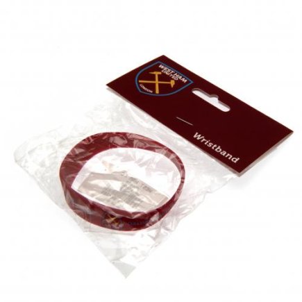 Браслет силиконовый West Ham United F.C. красный