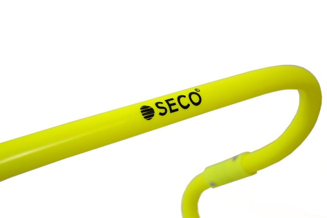 Барьер тренировочный беговой SECO 15-33 см цвет: зелёный неон