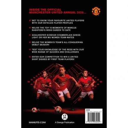 Книга Манчестер Юнайтед Manchester United F.C. Annual 2020