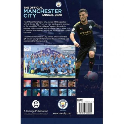 Книга Манчестер Сіті Manchester City F.C. Annual 2020