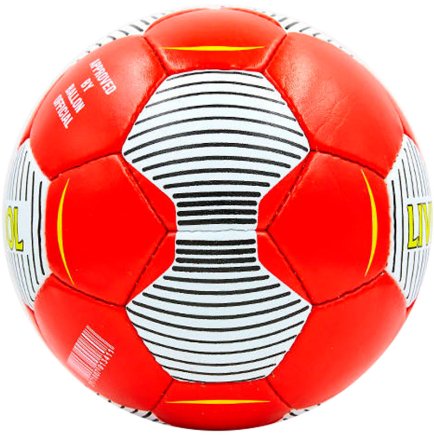 Мяч футбольный Liverpool цвет: красный/белый/желтый размер 5