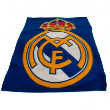 Одеяло флисовое Реал Мадрид Real Madrid F.C. Fleece Blanket WT