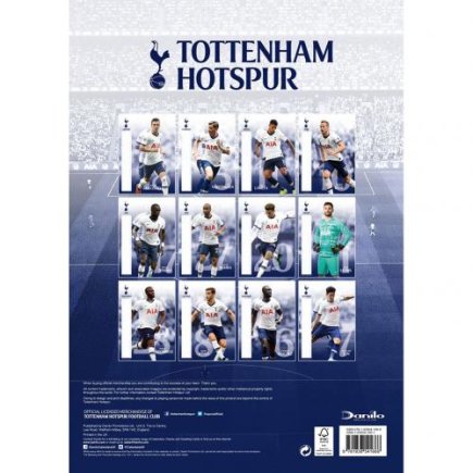 Календарь Тоттенхэм Tottenham Hotspur F.C Calendar 2020