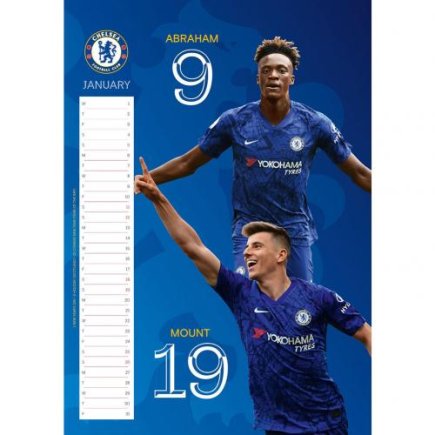 Календарь Челси Chelsea F.C Calendar 2020