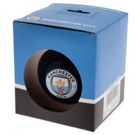 Елочная игрушка Манчестер Сити Manchester City F.C. Glass Bauble