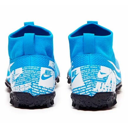 Сороконіжки Nike JR Mercurial SUPERFLY 7 ACADEMY TF AT8143-414 дитячі (офіційна гарантія)