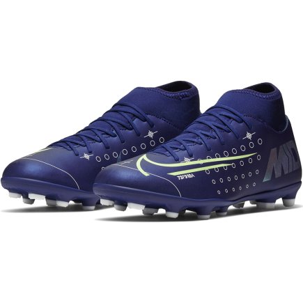 Бутсы Nike JR Mercurial SUPERFLY 7 CLUB MDS FG/MG BQ5418-401 (официальная гарантия) - Официальная Продукция