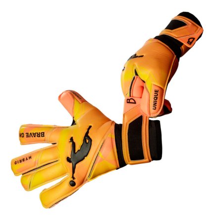 Вратарские перчатки Brave GK Unique цвет: оранжевый