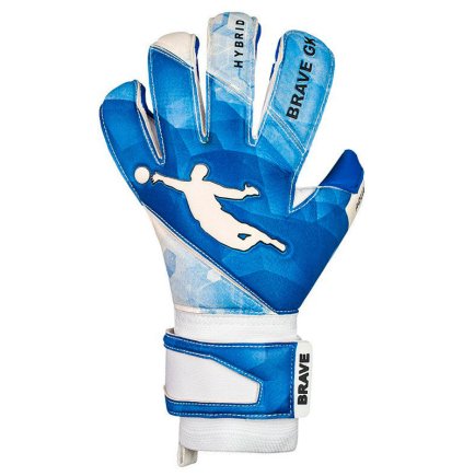 Воротарські рукавиці Brave GK Aqua колір: синій