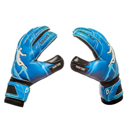Вратарские перчатки Brave GK Phantome цвет: синий/черный