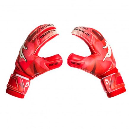 Воротарські рукавиці Brave GK Phantome колір: червоний