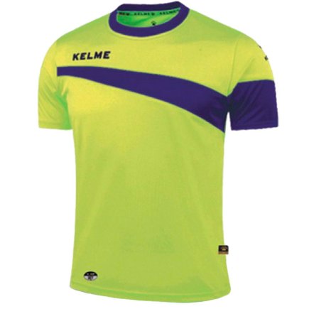 Футбольна форма Kelme K15Z253-918 дитяча колір: неоновий жовтий/синій