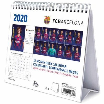 Календарь Барселона Barcelona F.C. 2020