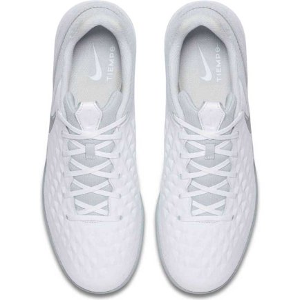Обувь для зала (футзалки Найк) Nike React Tiempo LEGEND VIII Pro IC AT6134-100 (официальная гарантия)