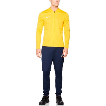Спортивный костюм Nike Academy 16 Knit Tracksuit 808757-739 цвет: желтый/темно-синий