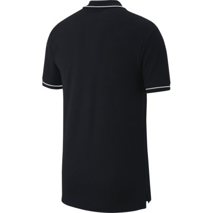 Футболка-поло Nike Team Club 19 Polo Lifestyle AJ1546-010 подростковая цвет: черный