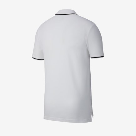 Футболка-поло Nike Team Club 19 Polo Lifestyle AJ1546-100 подростковая цвет: белый