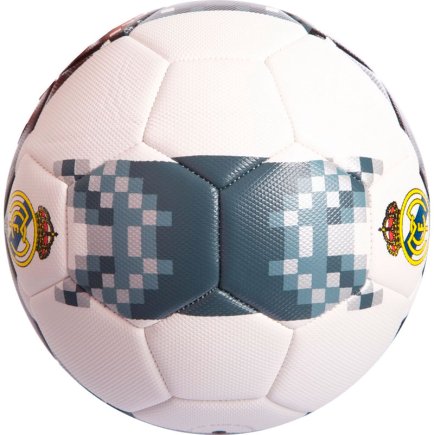 Мяч футбольный REAL MADRID цвет: черный/белый размер 5