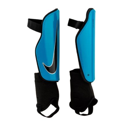 Щитки футбольные Nike Charge 2.0 SP2093-413 цвет: голубой/черный