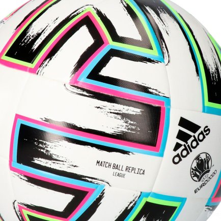 Мяч футбольный Adidas Uniforia League EURO 2020 FH7339 размер 5 цвет: мультиколор (официальная гарантия)