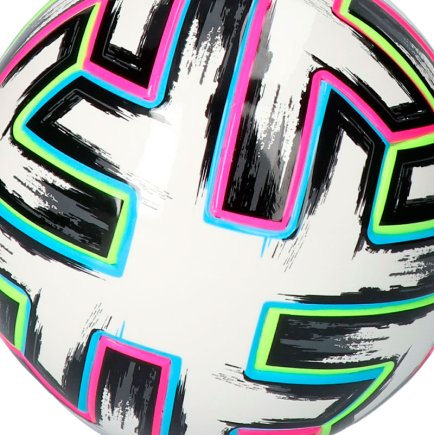 Мяч футбольный Adidas Uniforia MINI EURO 2020 FH7342 размер 1 цвет: мультиколор