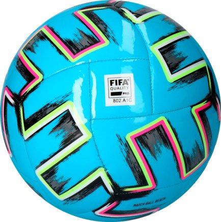Мяч футбольный Adidas Uniforia Pro Beach EURO 2020 FH7347 размер 5 цвет: мультиколор (официальная гарантия)