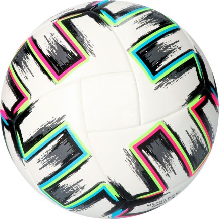 Мяч футбольный Adidas Uniforia Competition EURO 2020 FJ6733 размер 5 цвет: мультиколор (официальная гарантия)