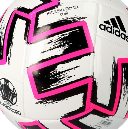 Мяч футбольный Adidas Uniforia Club EURO 2020 FR8067 размер 5 цвет: мультиколор (официальная гарантия)