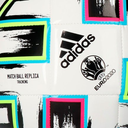 Мяч футбольный Adidas Uniforia Training EURO 2020 FU1549 размер 5 цвет: мультиколор (официальная гарантия)
