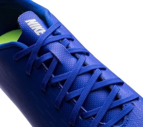 Бутсы Nike JR Mercurial VAPOR 12 ACADEMY GS MG AH7347-400 цвет: синий/серый