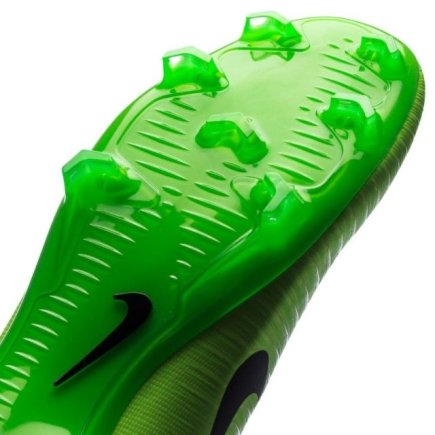 Бутси Nike Mercurial SUPERFLY Kids V FG 831943-303 підліткові колір: салатовий