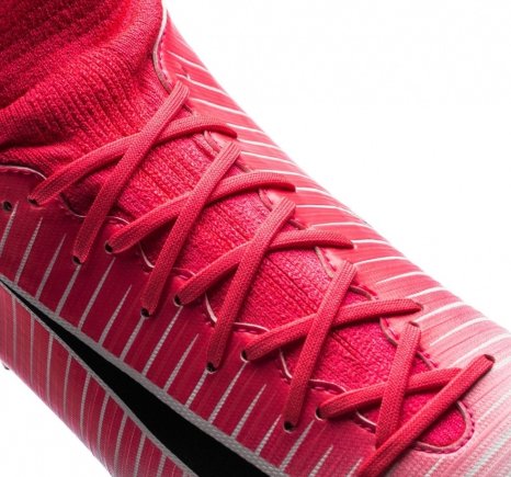 Бутси Nike Mercurial SUPERFLY V FG JR 831943-601 колір: червоний/білий