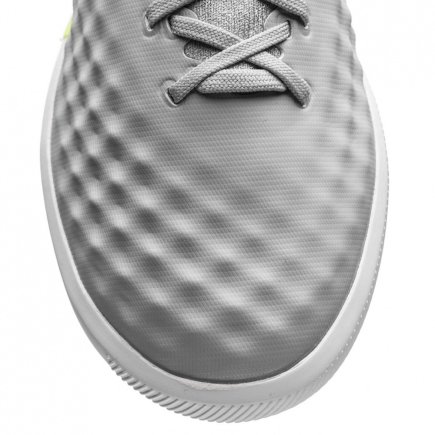 Сороконожки Nike JR MagistaX Proximo II DF TF 843956-004 детские цвет: серый/салатовый - Официальная Продукция