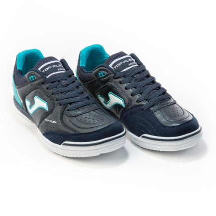 Обувь для зала (футзалки) Joma Top Flex TOPS.2003.IN цвет: темно-синий/голубой