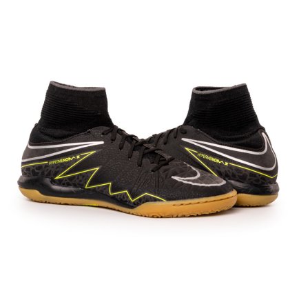 Обувь для зала (футзалки Найк) Nike JR Hypervenom Proximo IC 747487-007 цвет: мультиколор