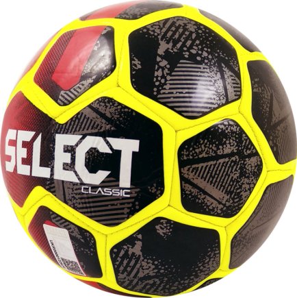 Мяч футбольный Select Classic (smpl) размер 5 цвет: красный/черный (официальная гарантия)