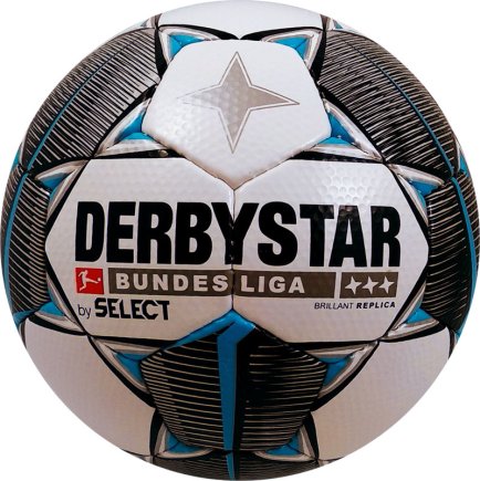 Мяч футбольный Derbystar Bundesliga Brilliant Replica (147) размер 5