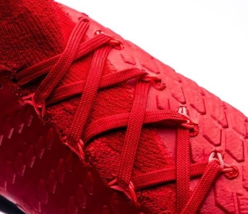 Обувь для зала (футзалки) Nike HypervenomX Proximo II DF IC 852602-616 детские цвет: красный/черный - Официальная Продукция