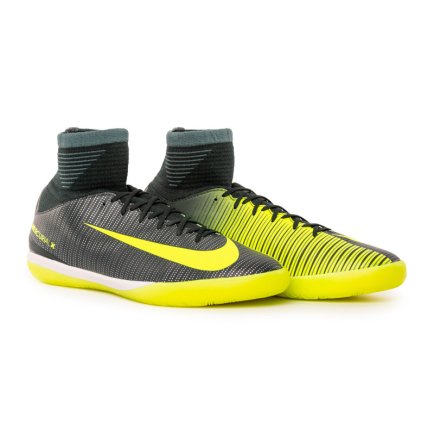 Обувь для зала (футзалки Найк) Nike JR MercurialX Proximo II CR7 IC 852499-376 детские цвет: мультиколор