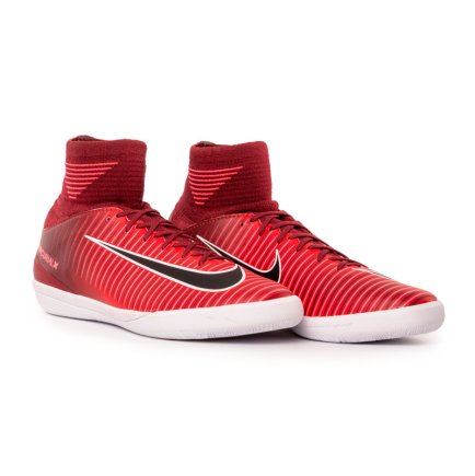 Обувь для зала (футзалки Найк) Nike JR MercurialX Proximo II IC 831973-606 цвет: красный