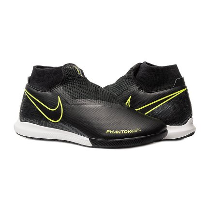 Обувь для зала (футзалки) Nike Phantom VSN Academy DF IC AO3267-007 цвет: черный/белый - Официальная Продукция