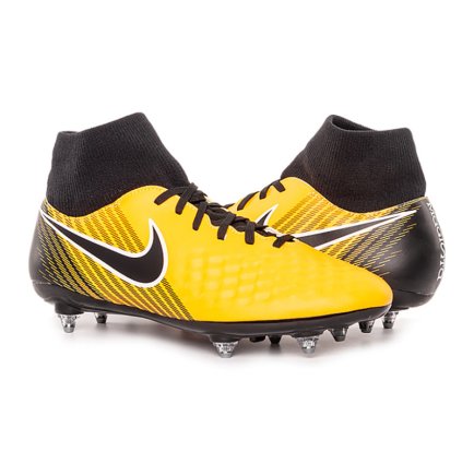 Бутсы Nike Magista Onda II DF SG 917789-801 цвет: желтый/мультиколор