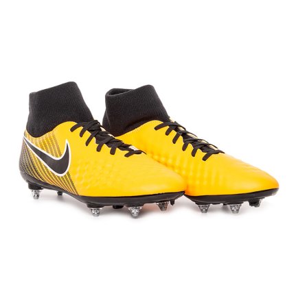 Бутсы Nike Magista Onda II DF SG 917789-801 цвет: желтый/мультиколор