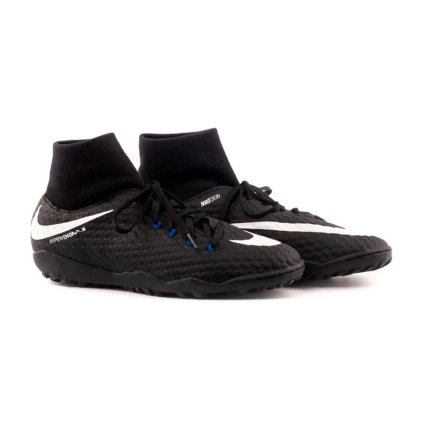 Сороконожки Nike HypervenomX Phelon III DF TF 917769-002 цвет: черный/мультиколор - Официальная Продукция