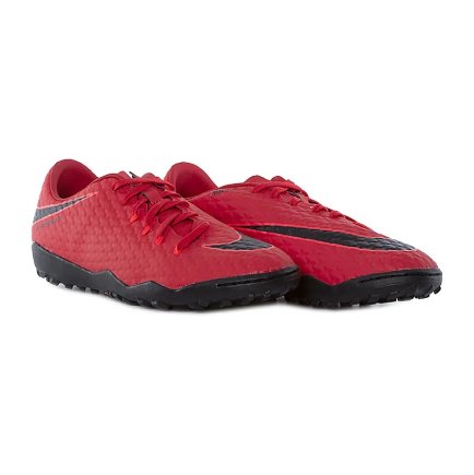 Сороконожки Nike HypervenomX Phelon III TF 852562-616 цвет: красный