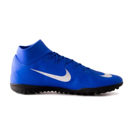 Сороконожки Nike Mercurial SUPERFLY 6 Academy TF AH7370-400 цвет: синий/мультиколор - Официальная Продукция