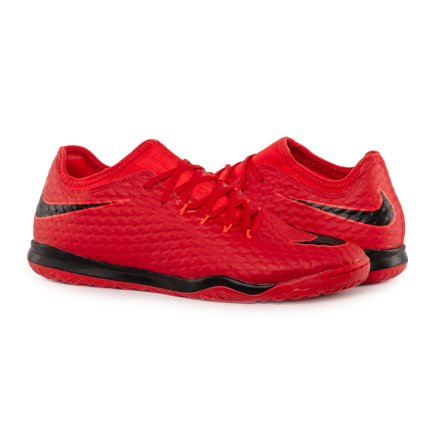 Обувь для зала (футзалки Найк) Nike HypervenomX Finale II IC 852572-616 цвет: красный - Официальная Продукция