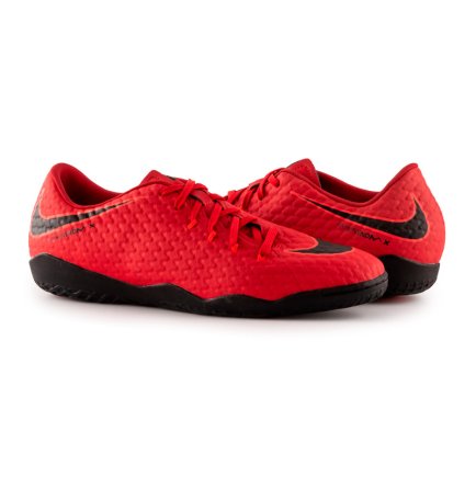 Взуття для залу (футзалки Найк) Nike HypervenomX Phelon III IC 852563-616 колір: червоний