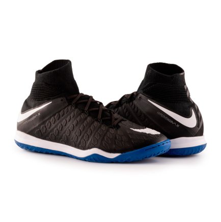 Взуття для залу (футзалки Найк) Nike HypervenomX Proximo II DF IC 852577-002 колір: чорний/комбінований